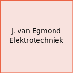 J. van Egmond Elektrotechniek